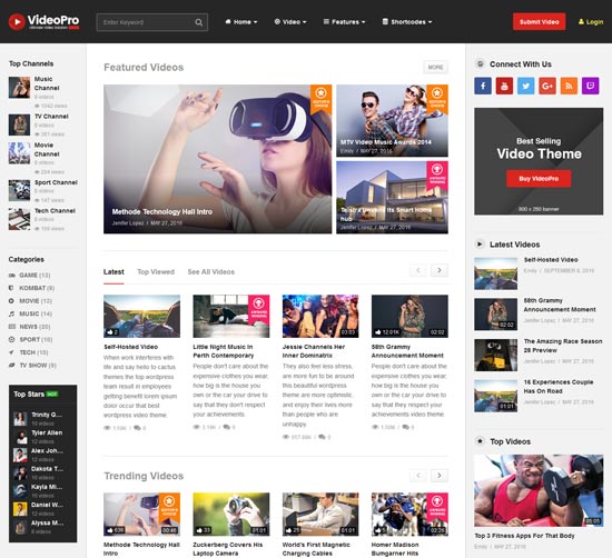 videopro-video-temă-wordpress