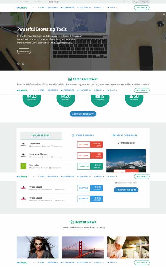 WPJobus-Job-Board-and-Resumes-WordPress-Theme