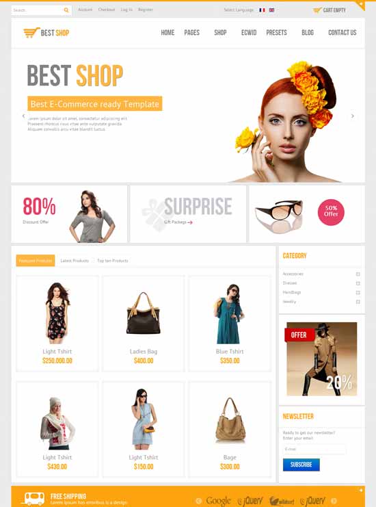 BestShop-HTML5-ファッション-Joomla-E-コマース-テンプレート