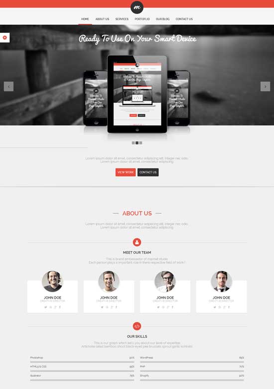 Mannat-Studio-Flat-Clean-One-Page-HTML-Template