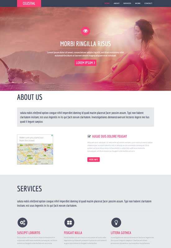 Celestial-Free-Flat-Bootstrap-Responsive-template