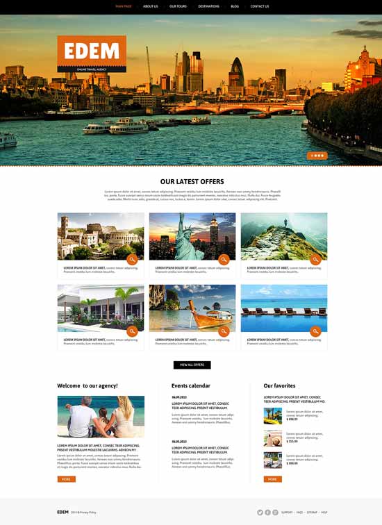 Responsive-Joomla-Travel-Template