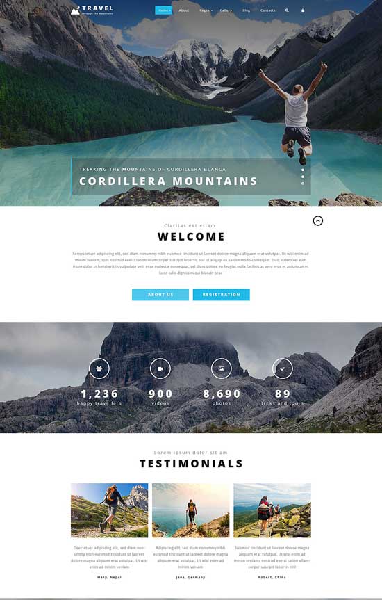 Agenzia di viaggi-Joomla-Template-54559