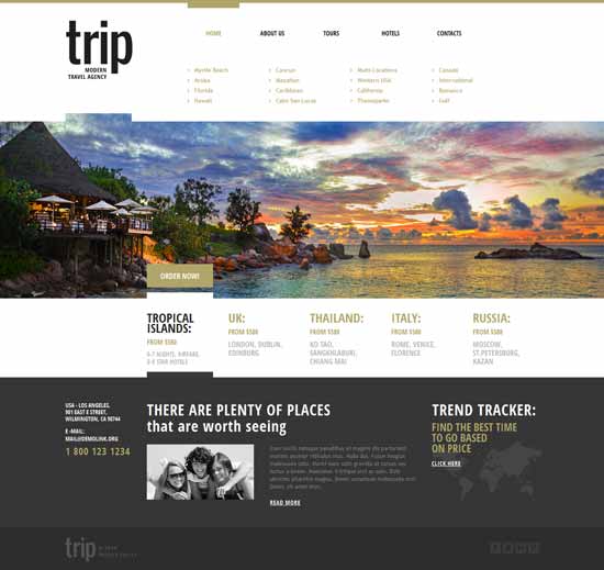 Trip-Travel-Agenzia-Responsive-Joomla-Modello