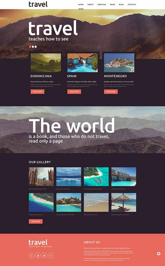 Travel-Spot-Joomla-Modello