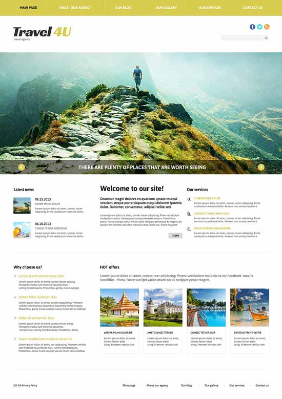 Travel-Bureau-Joomla-Modello