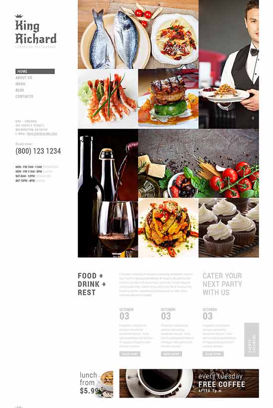 European-Meal-Joomla-Template