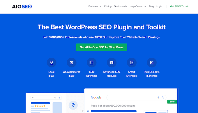 AIOSEO - 최고의 WordPress SEO 플러그인