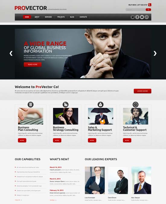 Responsive-Financial-WordPress-Theme