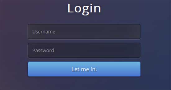 Login-Form