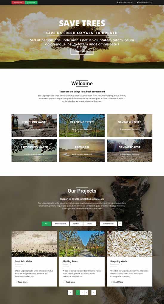 Venture-Modern-Environmental-Theme