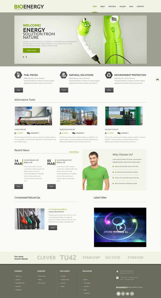 Biofuel-Responsive-WordPress-Theme