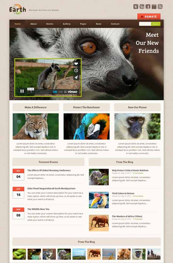 Earth-Environmental-Non-Profit-WordPress-Theme