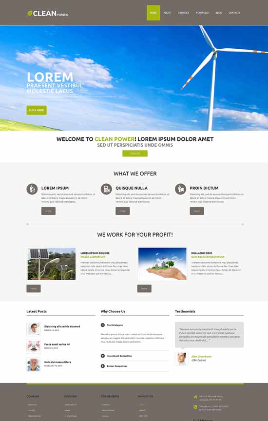 Lukratives-Investieren-WordPress-Theme