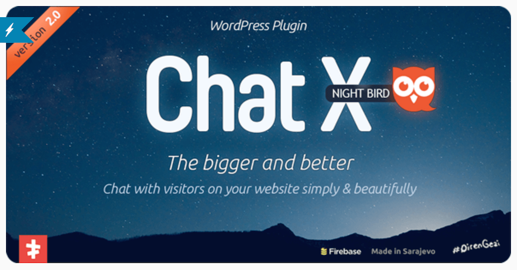 Complemento Chat X WordPress Chat para soporte de ventas WordPress CodeCanyon