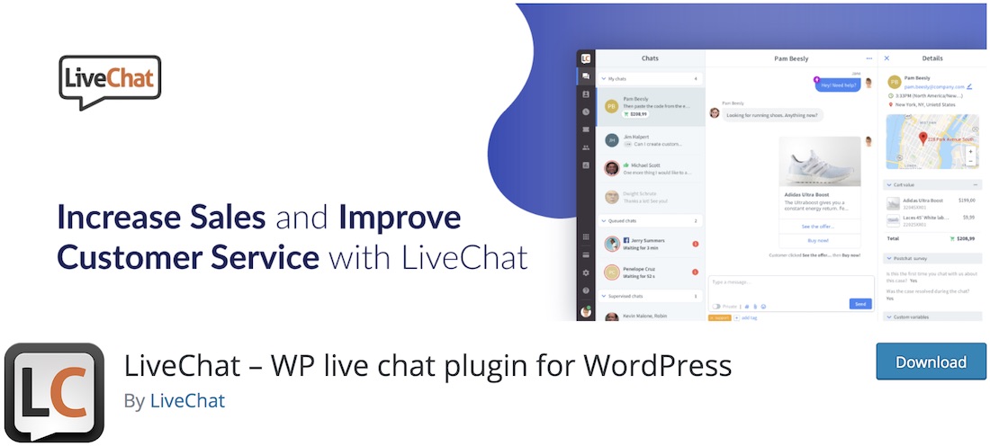 wp software de chat en vivo para wordpress