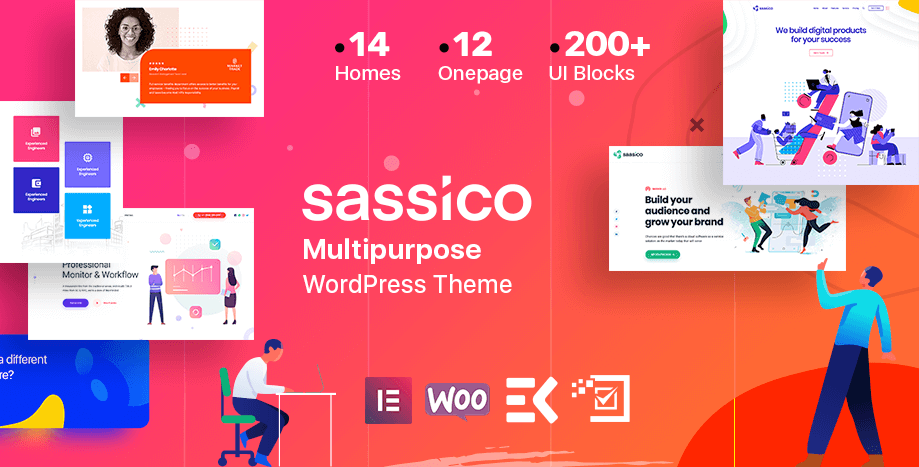 Sassico 多用途 WordPress 主題