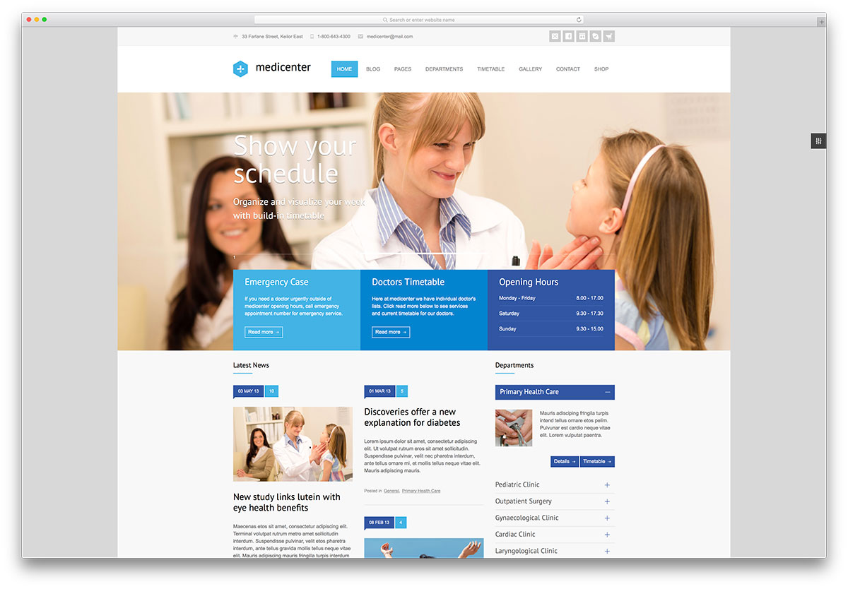 medicalcenter-unik-wordpress-tema