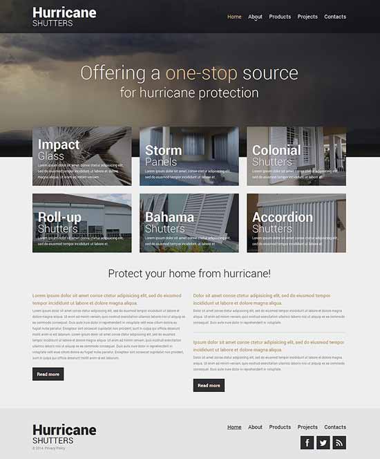 Rumah-Renovasi-Desain Interior-Responsif-Website-Template