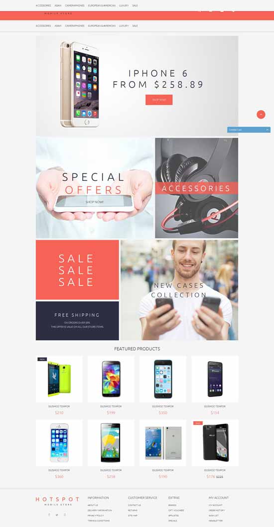 Free-OpenCart-Theme-for-Mobile-Shop