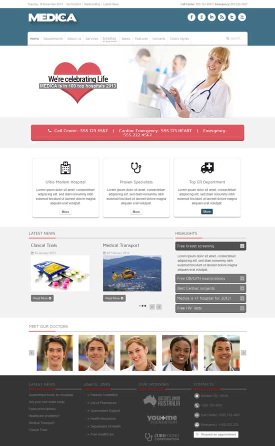 Medica-Responsive-Medical-Joomla-Tema