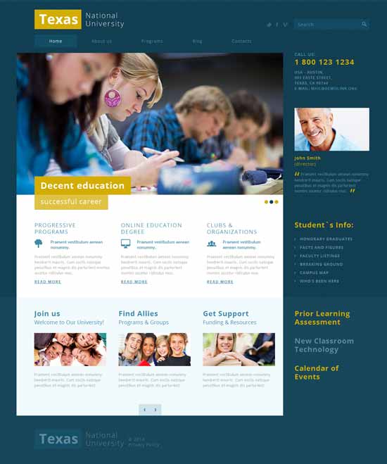 Modern-University-Joomla-Template