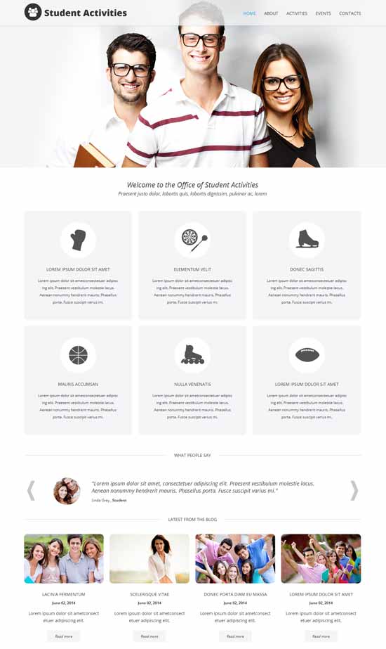 Campus-Fun-Board-Joomla-Education-Template