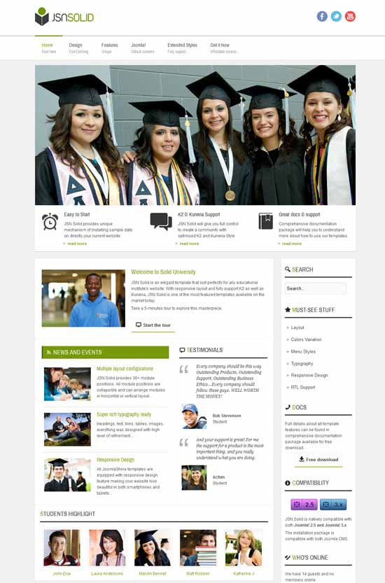 Responsif-Joomla-Education-Template