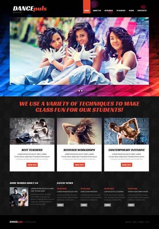 Dance-Studio-Responsive-Joomla-Template