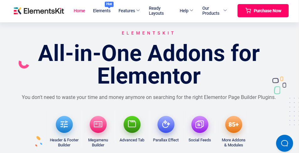 Elementor 的 ElementsKit 多合一插件