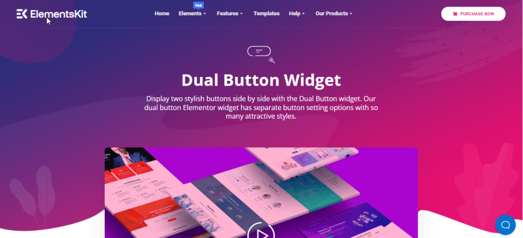 Button by Elementskit WordPress 的最佳按鈕插件