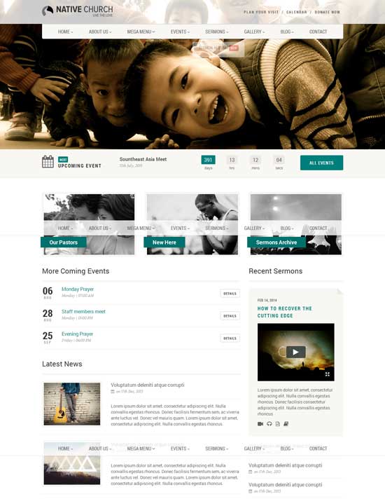 NativeChurch-Responsive-HTML5-Template