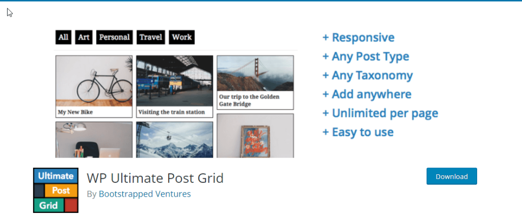 WP Ultimate Post-Grid Post-Grid-Plugins für WordPress