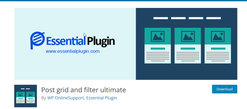 Post Grid und Filter Ultimate ein kostenloses Post Grid Plugin für WordPress