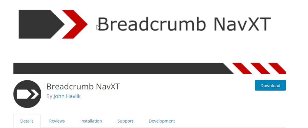 Breadcrumb NavXT WordPress için en iyi kırıntı eklentileri