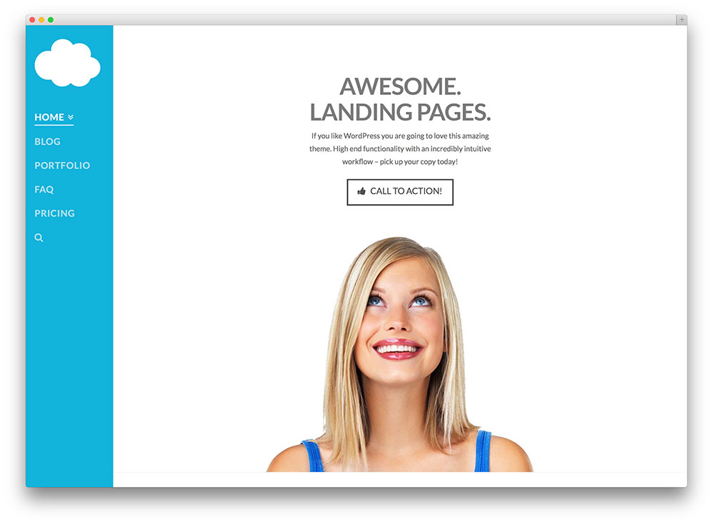 x-mengagumkan-wordpress-landing-page