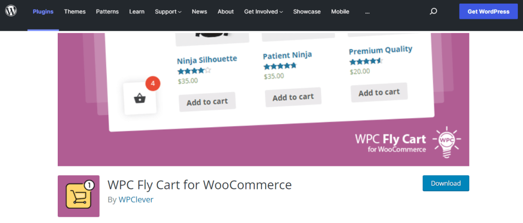 WooCommerce 的 WPC 飛行車