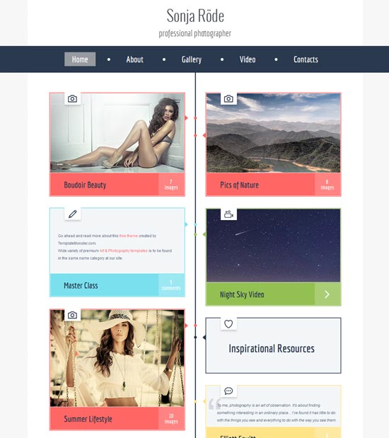 Free-HTML5-Photography-Template