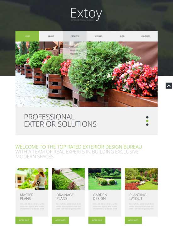 Seni-Bangunan-WordPress-Desain-Eksterior-Tema