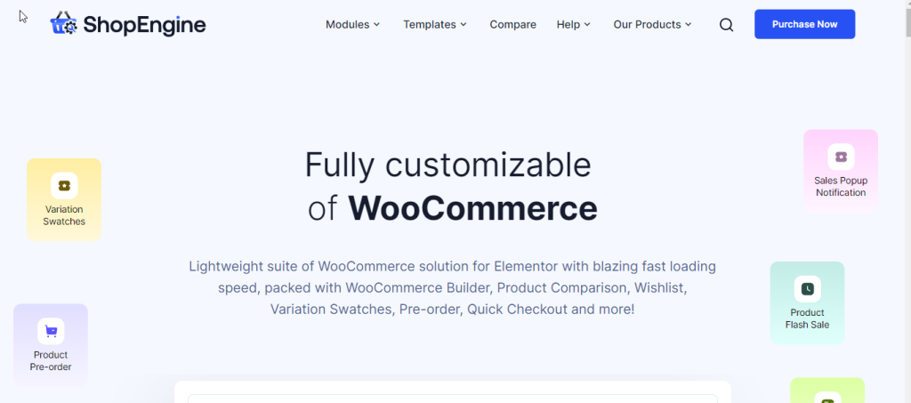 ShopEngine 上最好的 WooCommerce 商店頁面插件