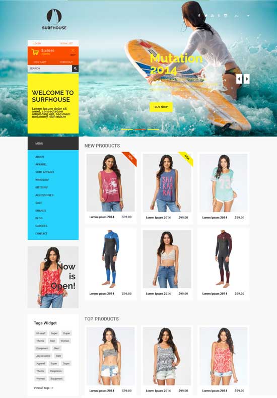 Surfhouse-Free-Flat-ECommerce-Bootstrap-Responsive-Template