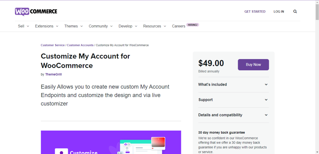 為 WooCommerce 插件自定義我的帳戶