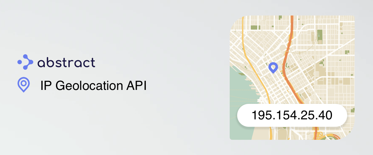 抽象 IP 地理定位 API