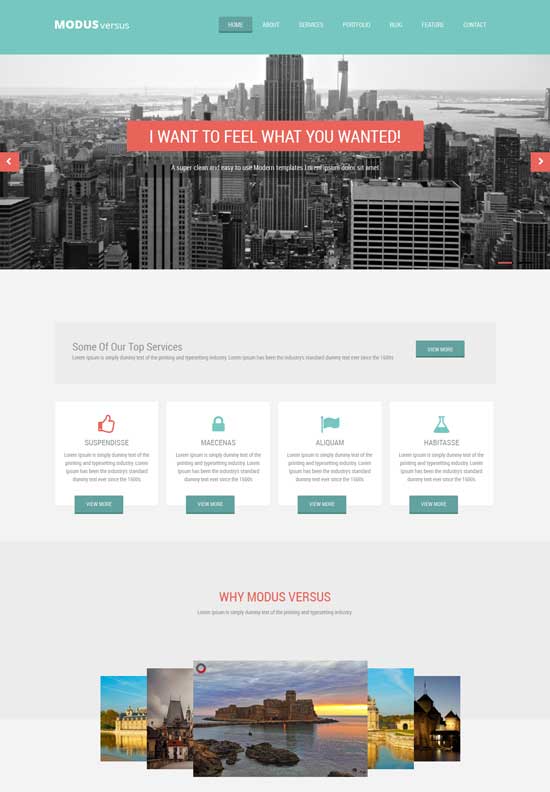 Modus-Versus-Free-Flat-Business-Responsive-Template