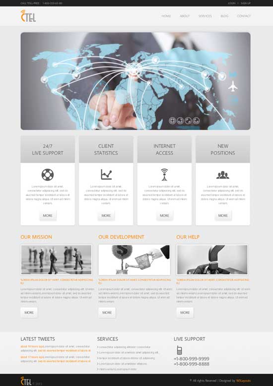 CTEL-Free-Corporate-Business-web-Templates