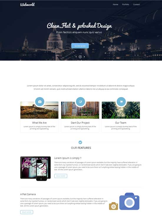 Webworld-Free-Responsive-Business-template