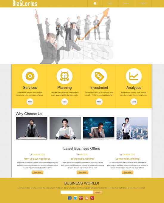 Biz-Glories-Free-Business-website-template