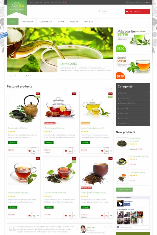 ลีโอ-ชา-Prestashop-Theme