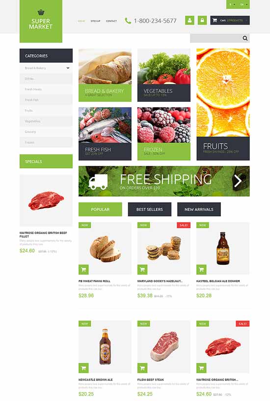 Supermarket-Template-PrestaShop-Theme