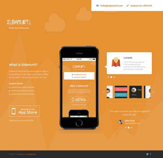 Sidamurti-Free-landing-page-Responsive-template